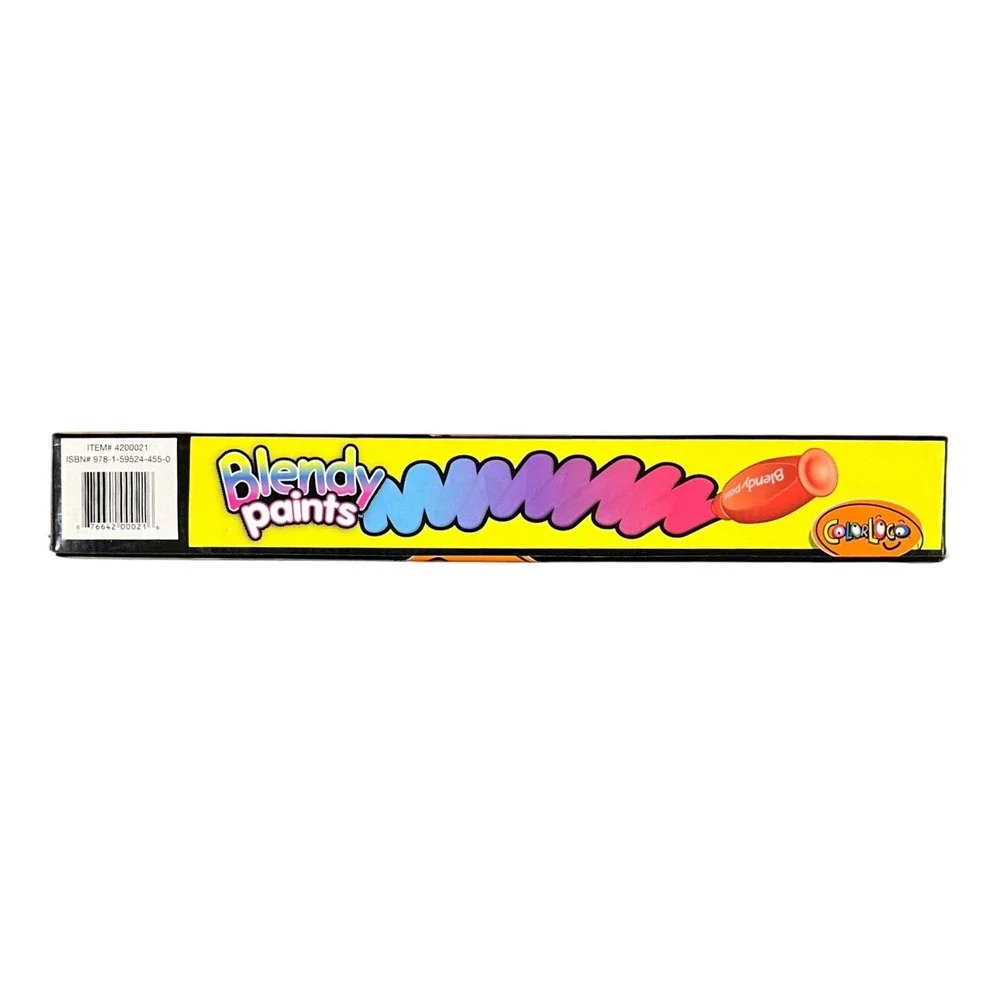 Blendy Paints 10 Bottle Art Kit with 20 Posters Color Loco 4200021 NEW